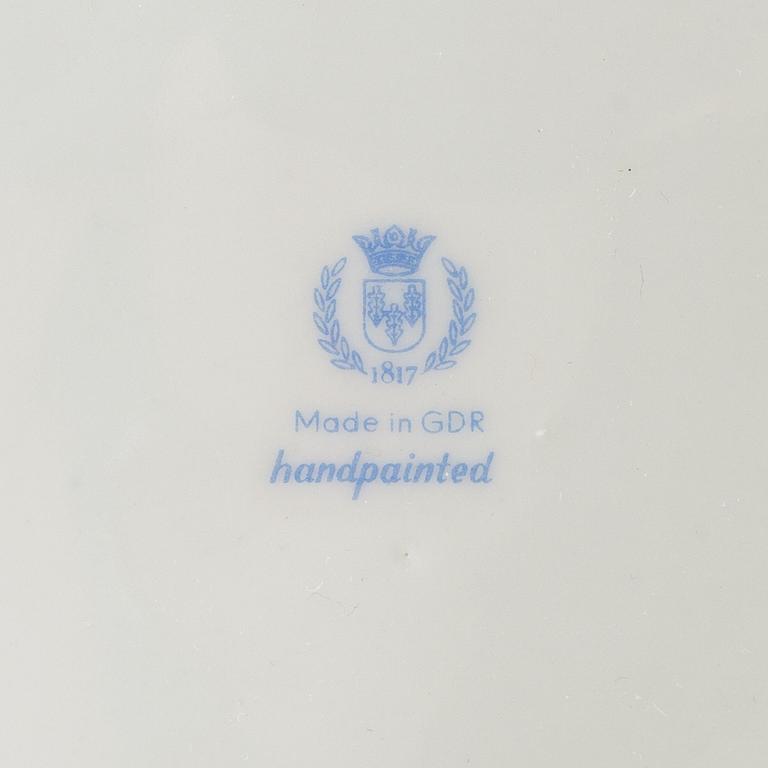 Bordsur 4 st Tyskland 1900-talets första hälft porslin.