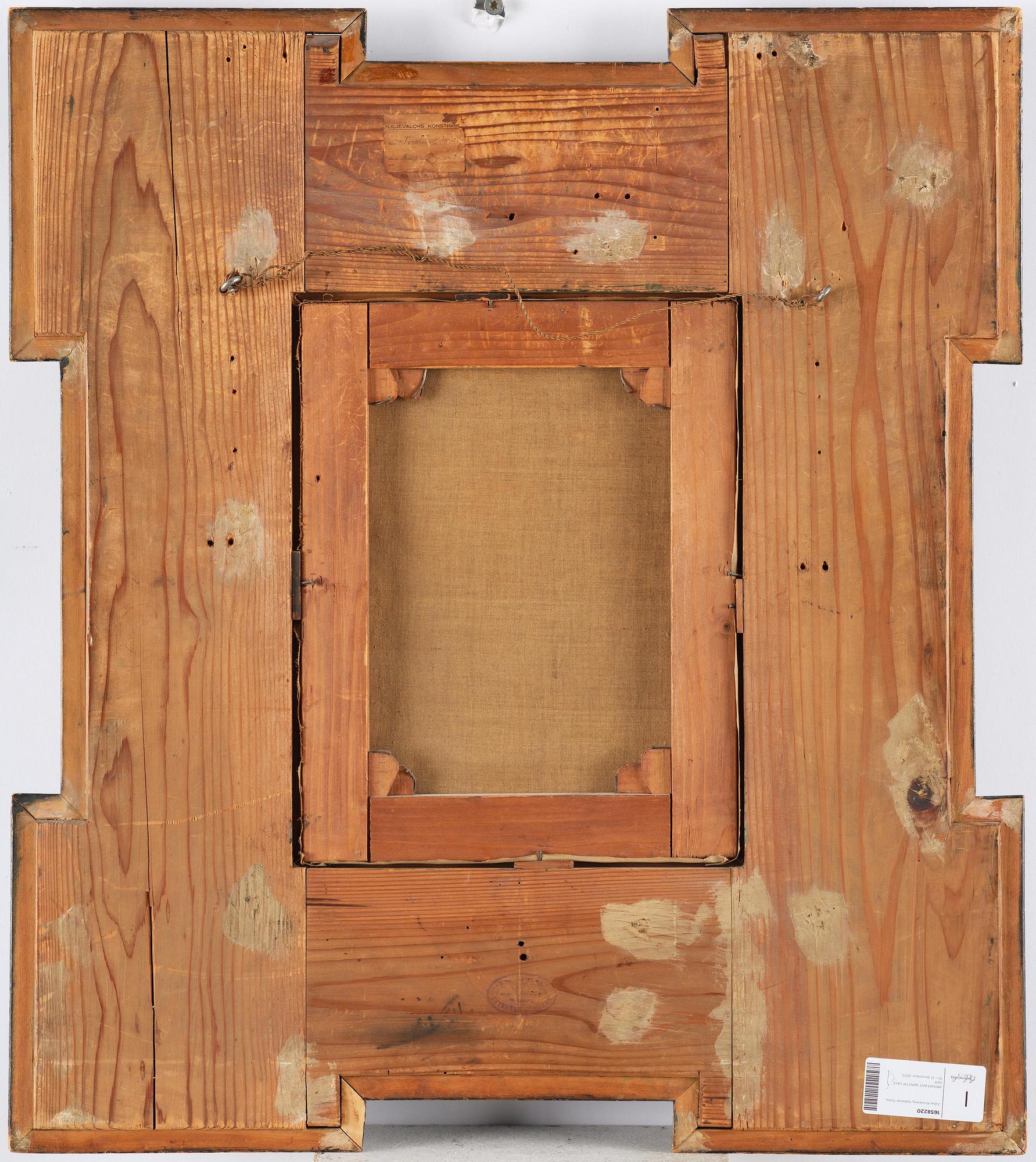 Julius Kronberg, Italian girl in thoughts.