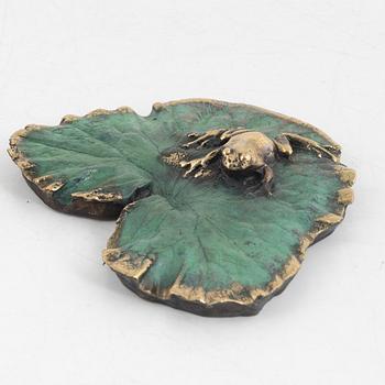 Torbjörn Forsberg, 'Lövgroda på blad'.