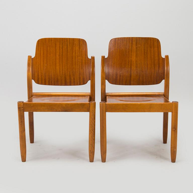 Gunnar Eklöf, Ten 1953s 'Åkerbloms chairs for Asko.