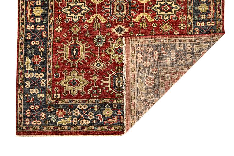 A carpet, Mamluk design, ca 311 x 253 cm.