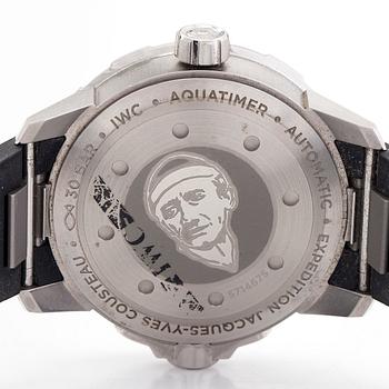 IWC, Schaffhausen, Aquatimer, "Expedition Jacques-Yves Cousteau", armbandsur, 42 mm.