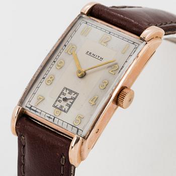 ZENITH, wristwatch, 23 x 40 mm.