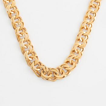 Collier 18K guld, bismarck.