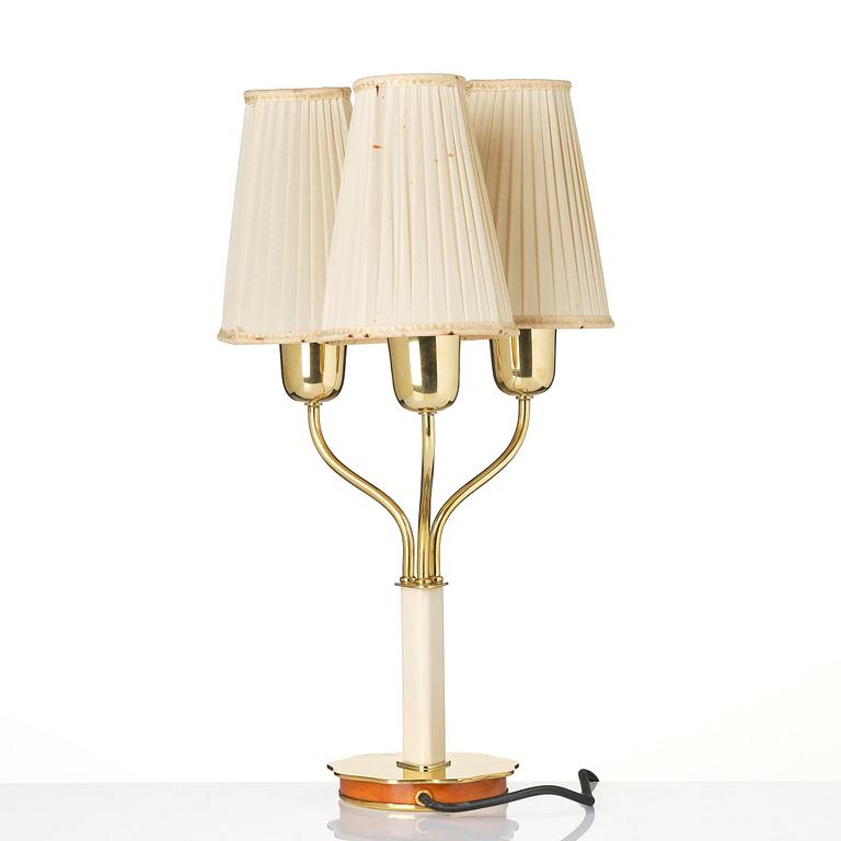 Harald Notini, a table lamp model "15484", Arvid Böhlmarks Lampfabrik, Stockholm, 1940s.