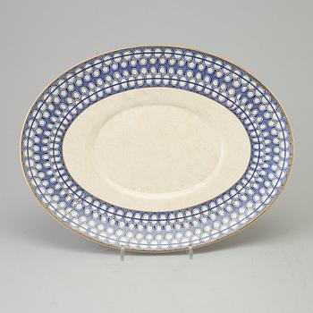 SERVISDELAR, 51 delar, flintgods, "Washington", Rörstrand, 1900-talets början.