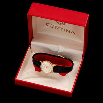 ARMBANDSUR, 18K guld, Certina New Art.