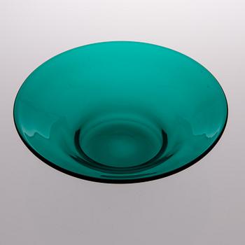 A MID CENTURY GLASS BOWL 1360.