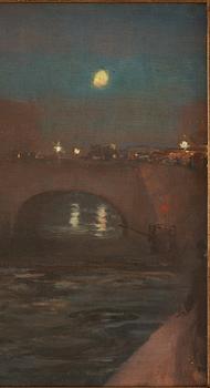 William Blair Bruce, Riksdagshuset i aftonbelysning.