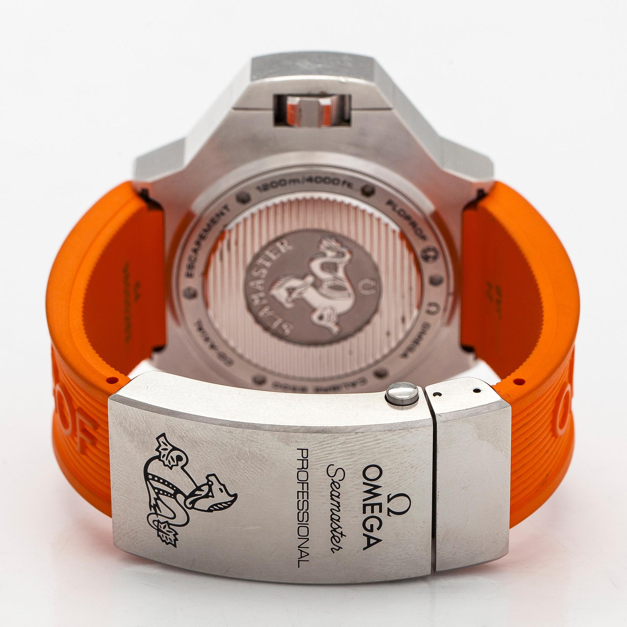 Omega, Seamaster Professional, Chronometer, "PloProf", armbandsur, 55 x 48 mm.