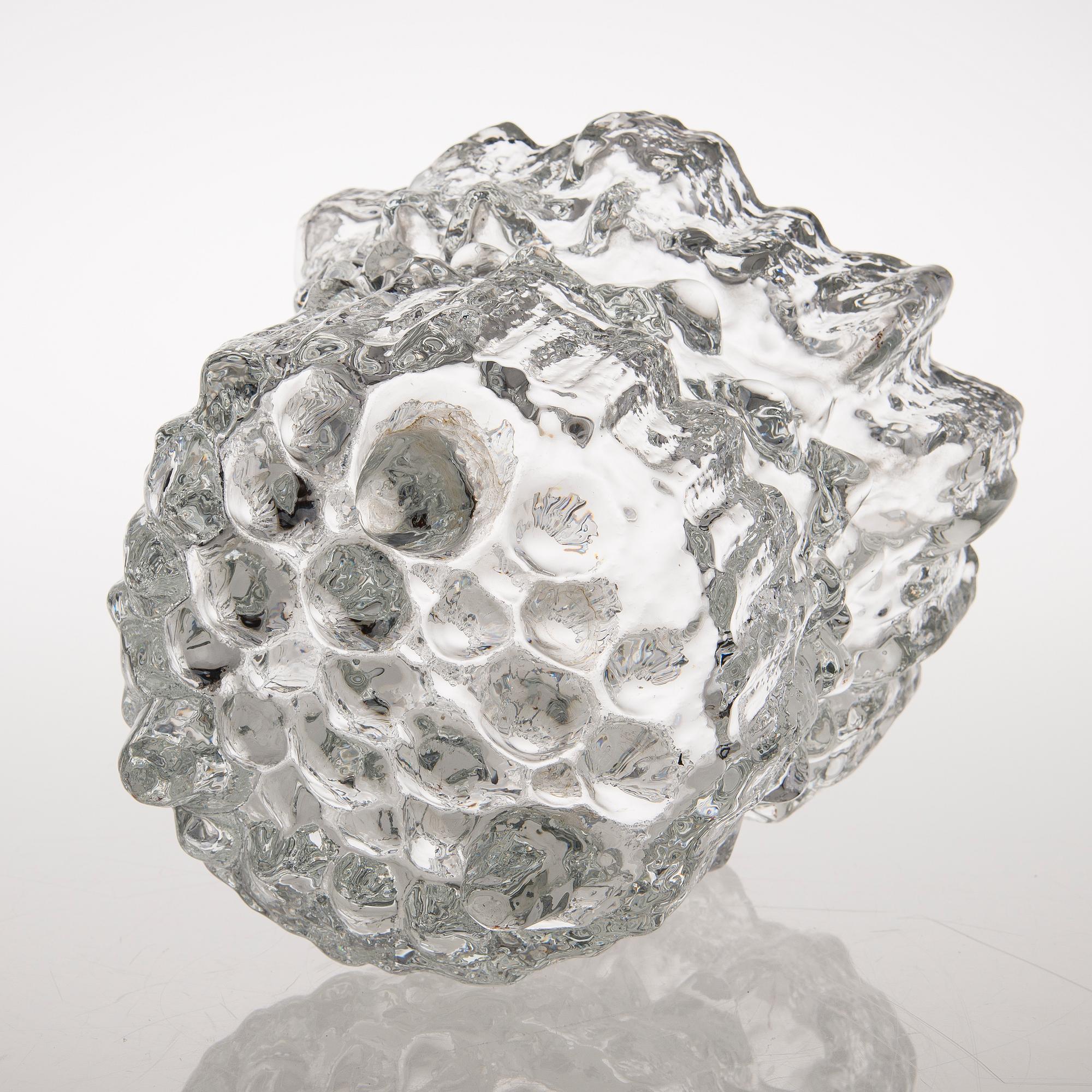 TAPIO WIRKKALA, SKÅL / VAS, "Miracus", signerad Tapio Wirkkala - 3432, Iittala 1970-tal.