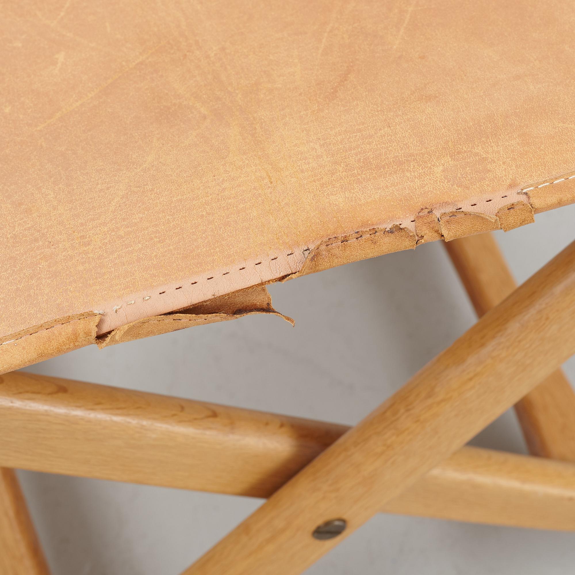 Uno och Östen Kristiansson, taburett, modell 203, Luxus Vittsjö, 1900-talets andra hälft.