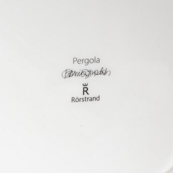 Katarina Briedits, 29 service pieces, porcelain, "Pergola", Rörstrand.