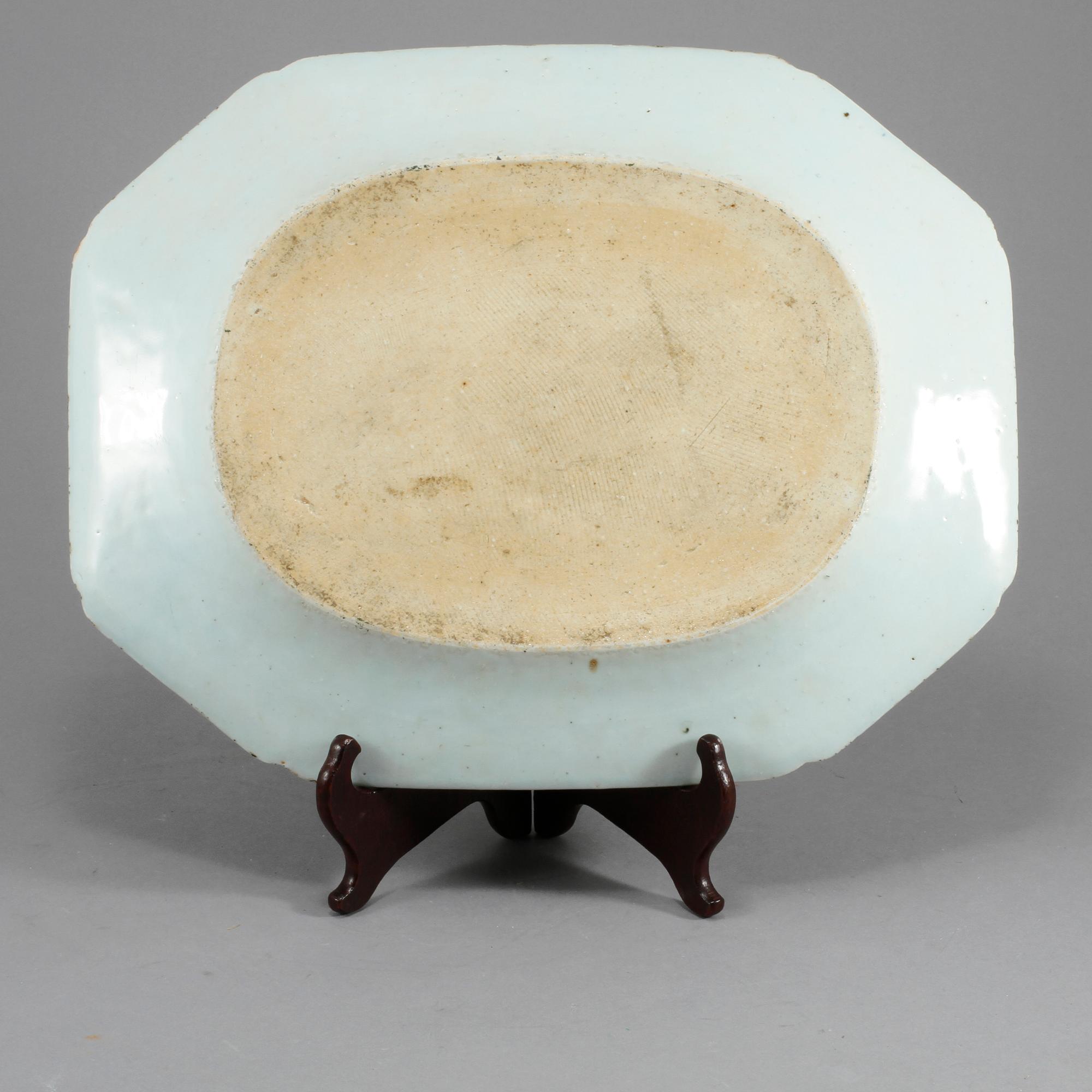 STEKFAT, porslin, Kina, 1700-tal.