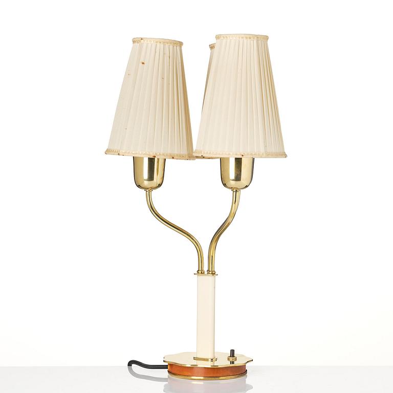 Harald Notini, a table lamp model "15484", Arvid Böhlmarks Lampfabrik, Stockholm, 1940s.