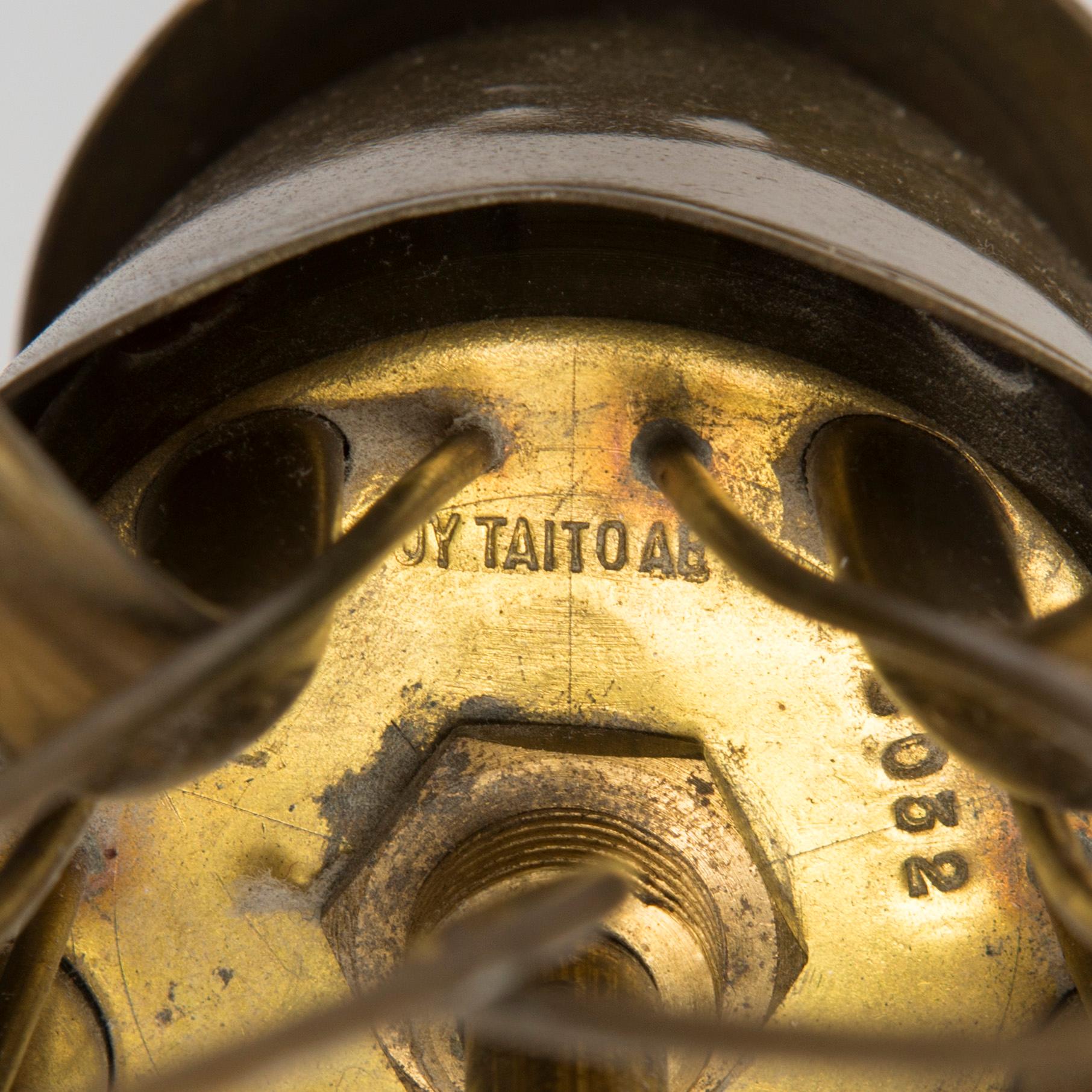 Paavo Tynell, A mid-20th century modell 9032 ceiling light for Taito, Finland.