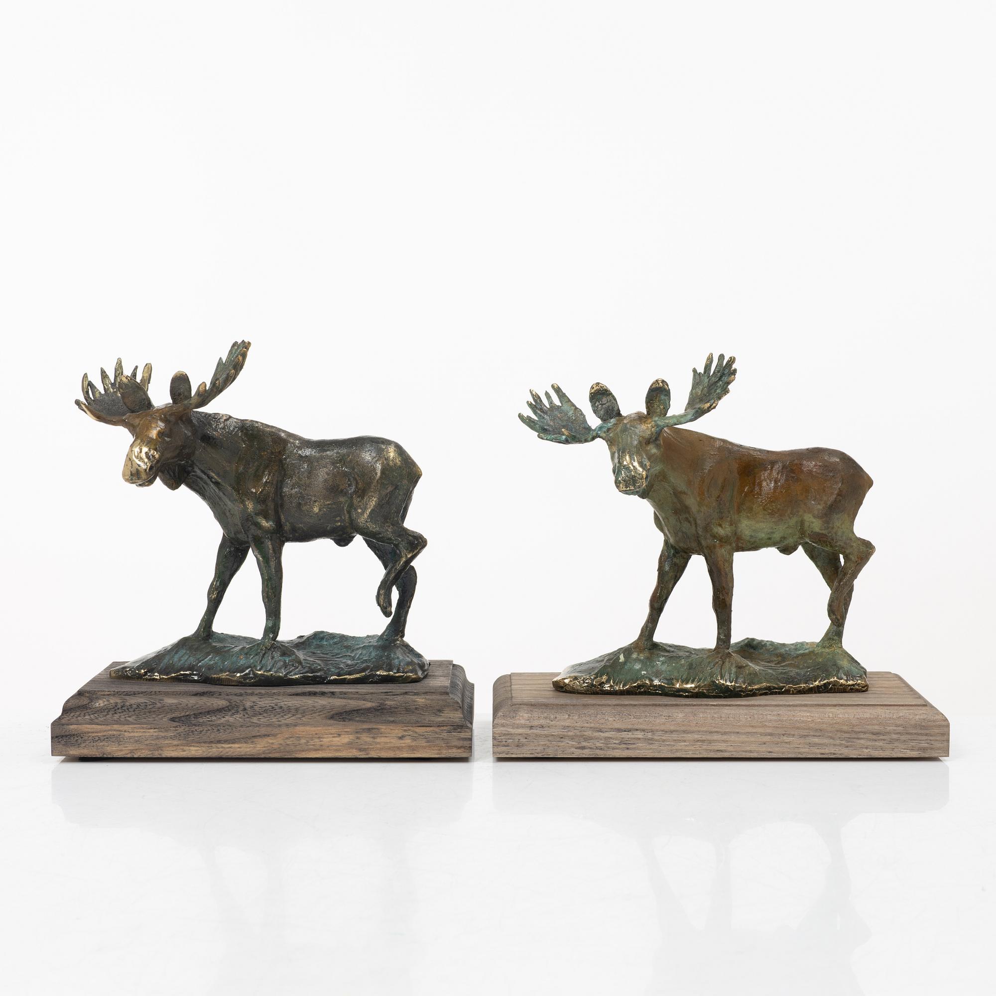 Torbjörn Forsberg, Älgtjur, 2 st.