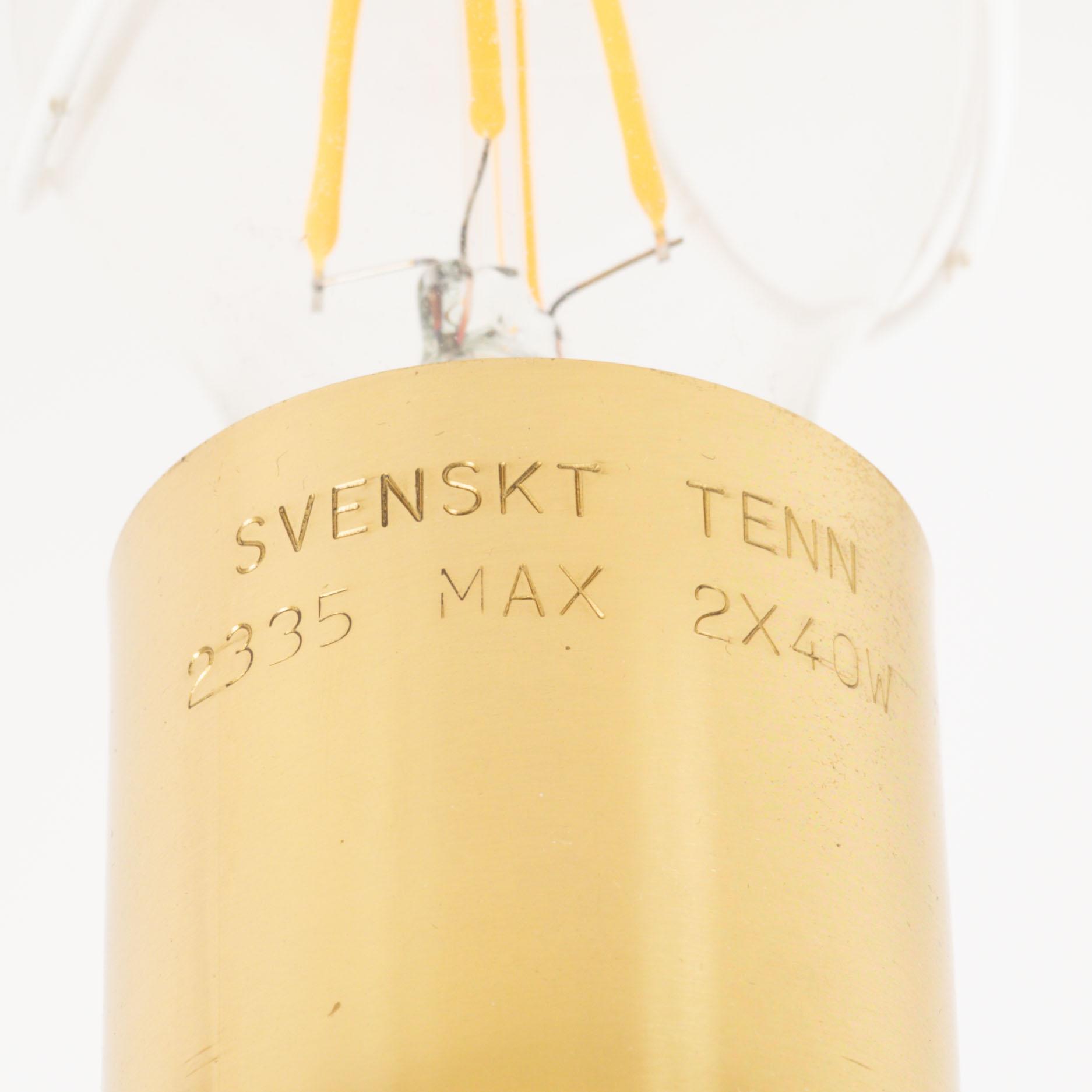 Josef Frank, vägglampa, modell G 2335, Firma Svenskt Tenn.