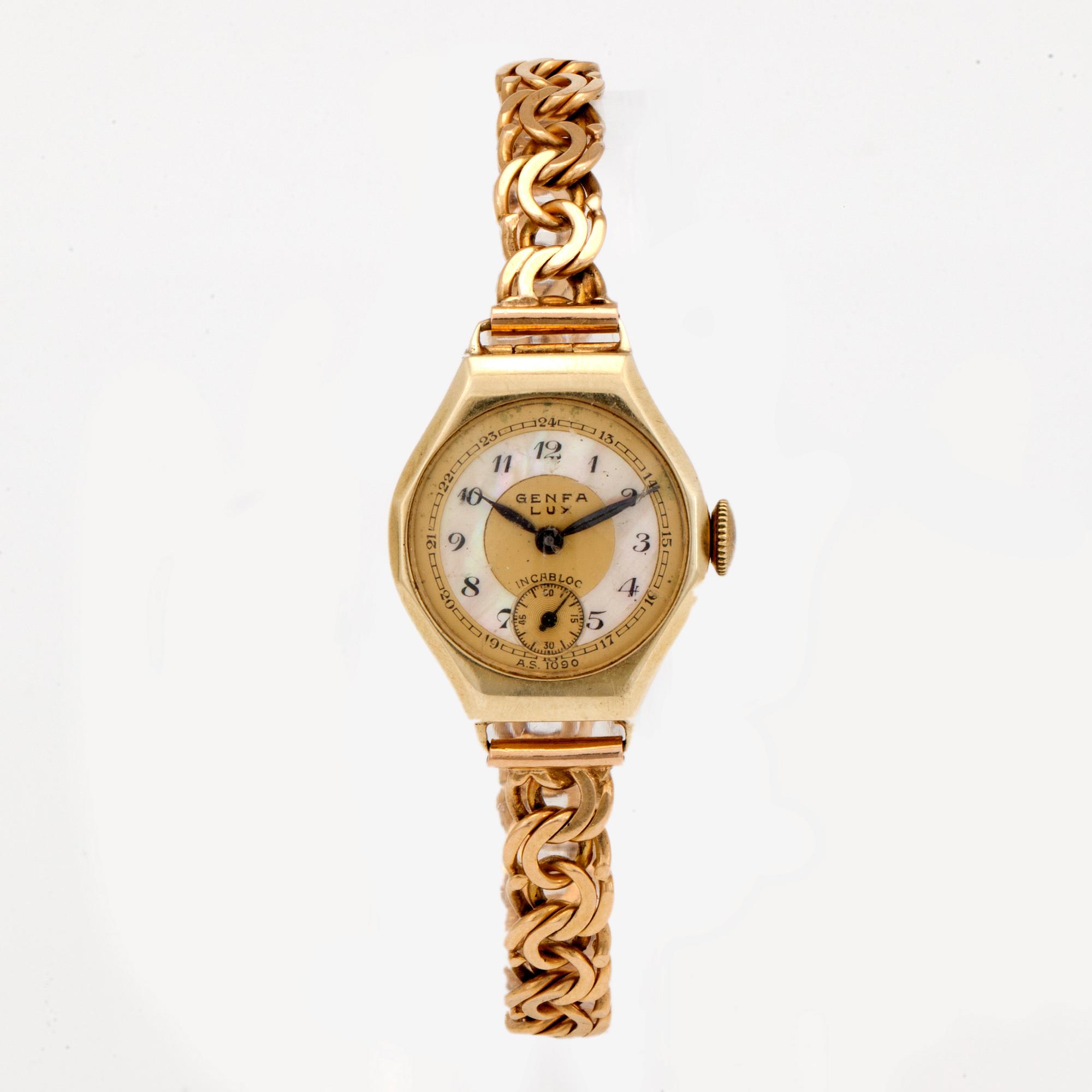 GENFA, Lux, armbandsur, 21 mm,