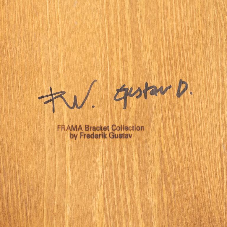Frederik Gustav, "Bracket Chair", 2 st., Frama, Köpenhamn, Danmark 2023.