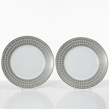 Hermès, plates, 4 pcs, "Mosaique au 24".