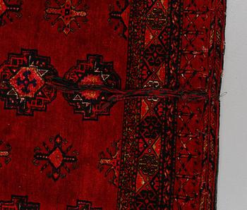 SÄCK, Tekke, Turkmenistan, troligen semiantik, ca 178 x 108 cm. Bag, Tekke, Tukrmenistan,  MORE THAN 50 YEARS OLD.