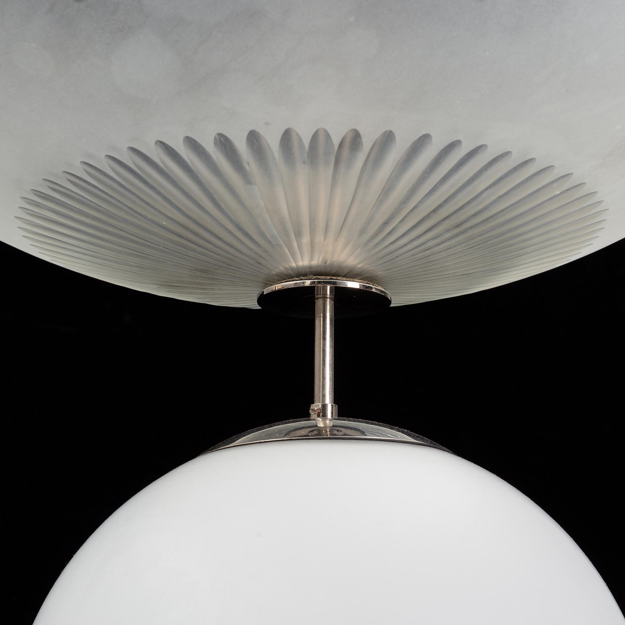 Taklampa, funkis, 1930-40-tal.