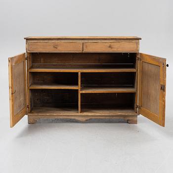 A painted pine sideboard, first half of the 19th Century.