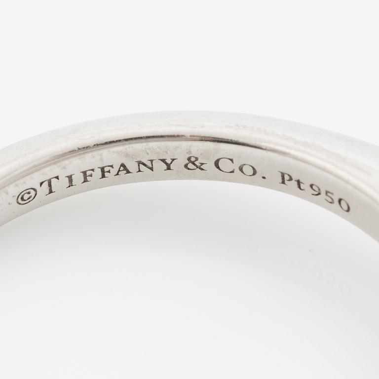 Tiffany & Co, ring, platinum with brilliant-cut diamond 0.23 ct.