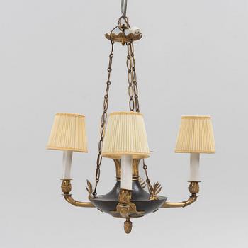 An Empire Style Ceiling Light, first half of the 20th Century.