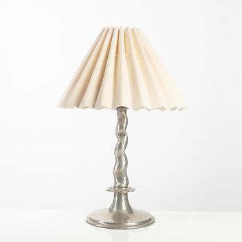 Harald Notini, bordslampa, modell "6891", Arvid Böhlmarks Lampfabrik, Stockholm 1920-tal.