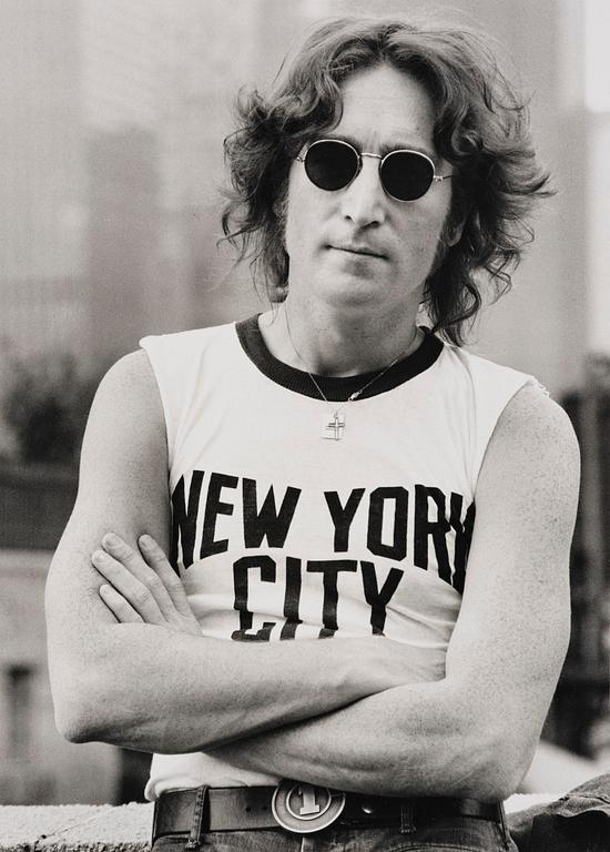 Bob Gruen, "John Lennon, NYC, 1974".