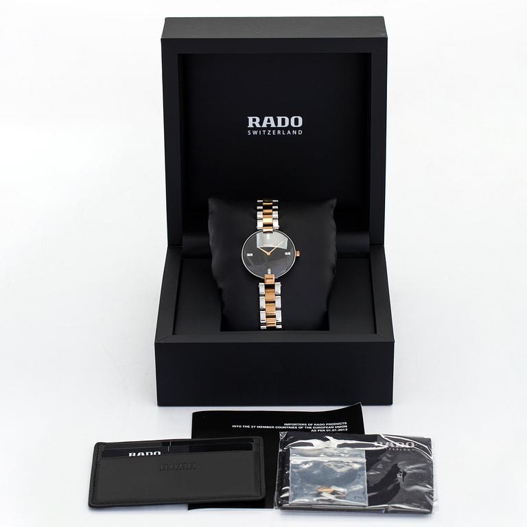 Rado, Coupole, wristwatch, 33 mm.