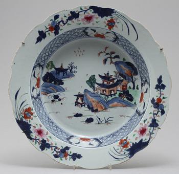 SKÅLFAT, porslin, Kina, 1700-tal.