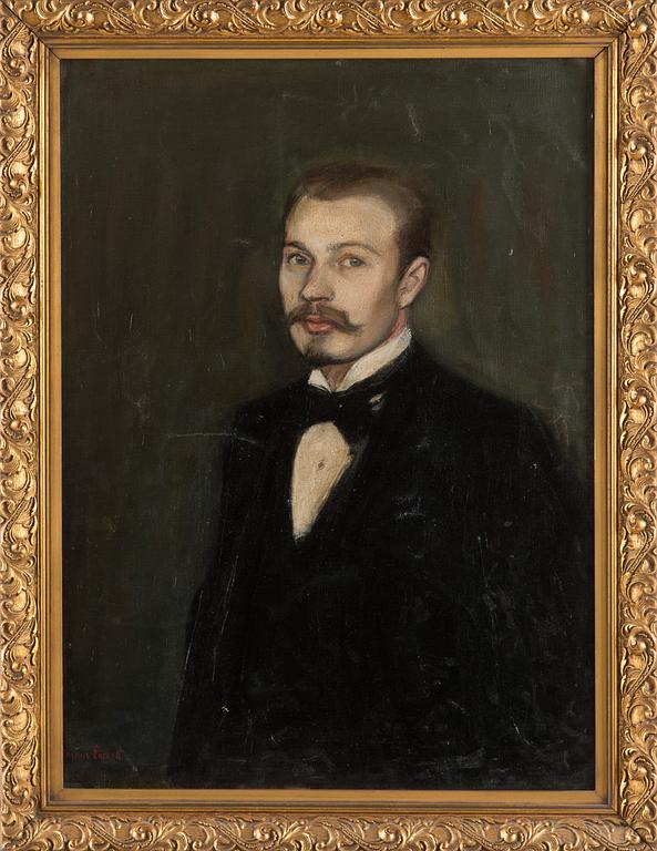 Magnus Enckell, Portrait of a man.