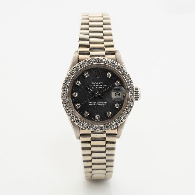 Rolex, Oyster Perpetual, Datejust, wristwatch, 26 mm.