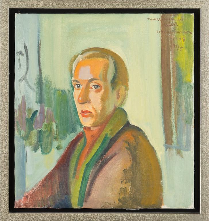 Eero Nelimarkka, Portrait of the Artist's son Tuomas Nelimarkka.