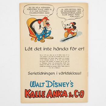 Serietidningar, "Kalle Anka & Co, 12 st, komplett årgång 1949.