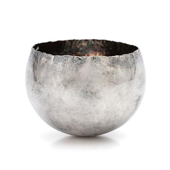 Rey Urban, Skål, sterling silver, Stockholm, 1980.