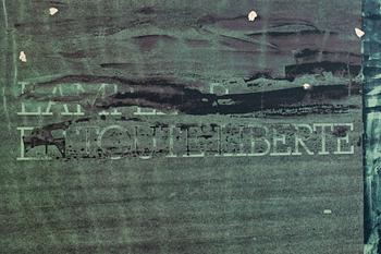 OLA BILLGREN, serigraph signed dated and numbered 83 44/100.
