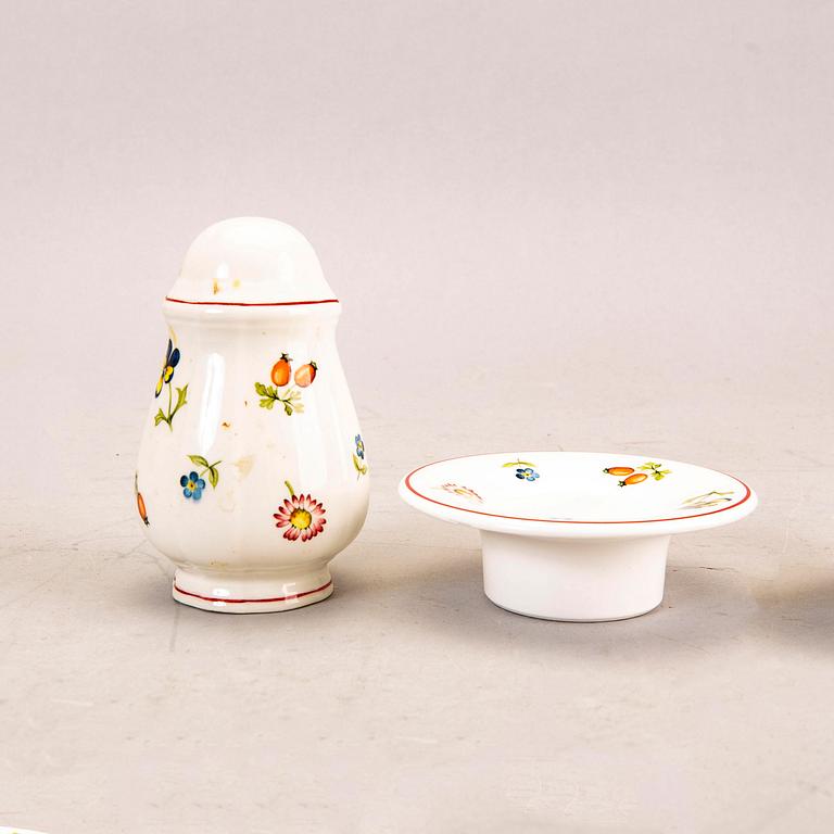 Servis 49 dlr "Petite Fleur", Villeroy & Bosch, 1900-talets slut, porslin.