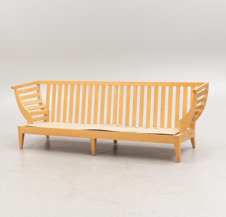 Nirvan Richter, soffa, "Träsoffa", Norrgavel.