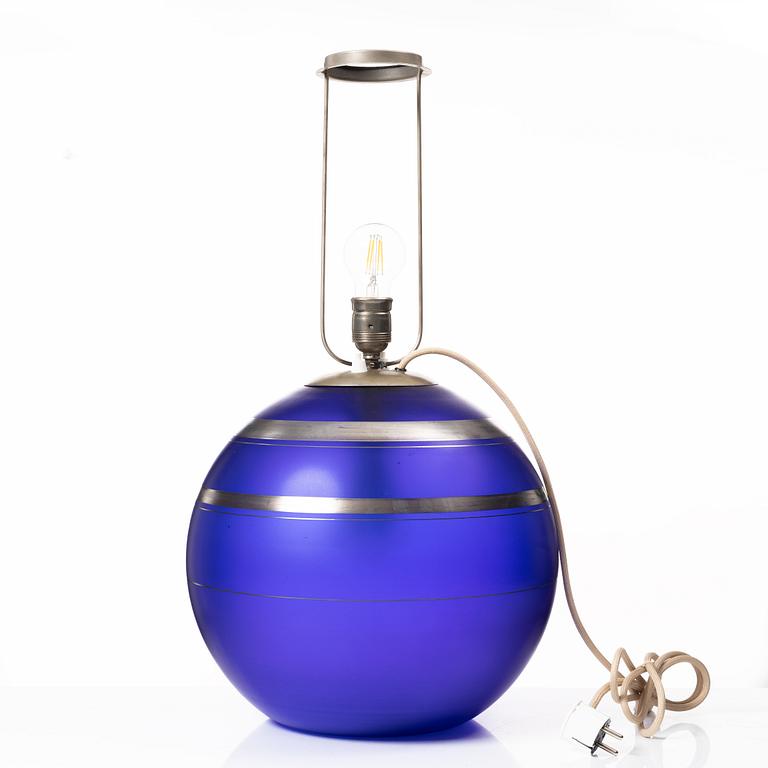 Malmö Metallvarufabrik, an imposing table lamp, variant of model "4173", Malmö, 1930s-40s.