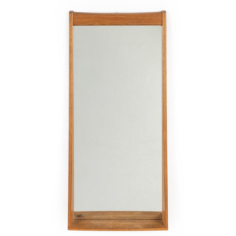 Östen Kristiansson, an oak mirror, Luxus/Vittsjömöbel, Vittsjö.