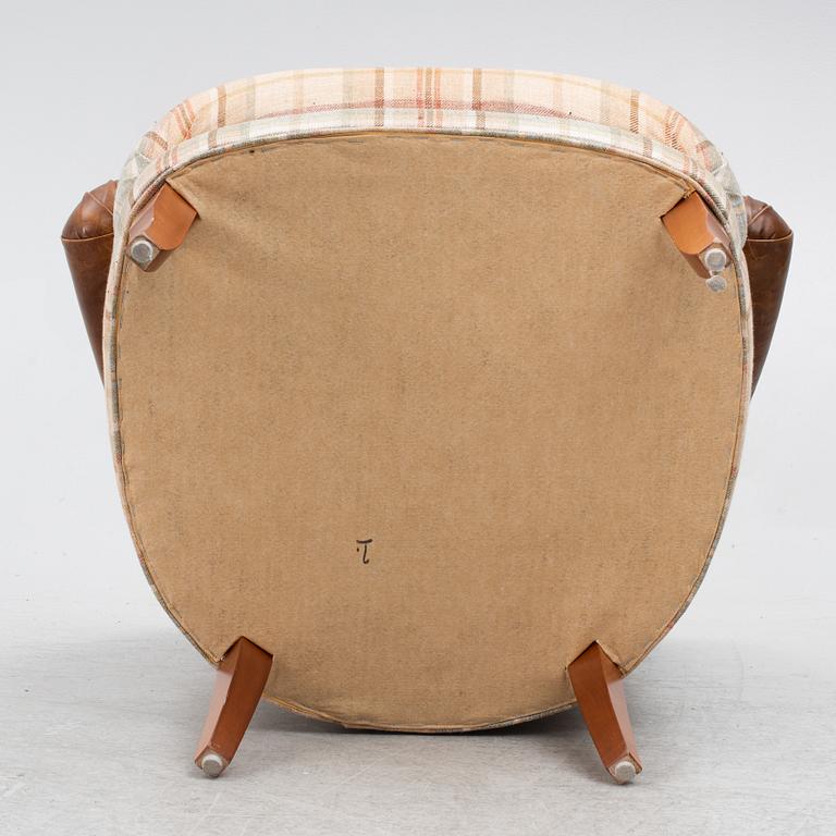 A pair of easy chairs,, Jio furniture, Jönköping, second half of the 20th century.