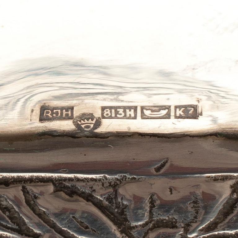 SKÅL, silver, stämplat RJH, Helsingfors 1963. Vikt 658 g.