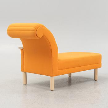 A daybed, made by a student at Carl Malmstensskolan, around 2018.