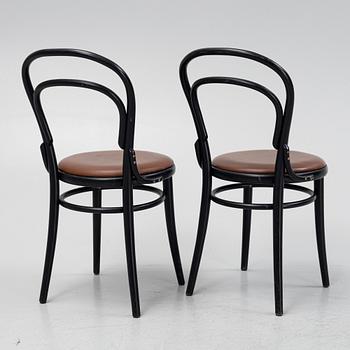 Chairs, a set of 5, Model no "14", TON.