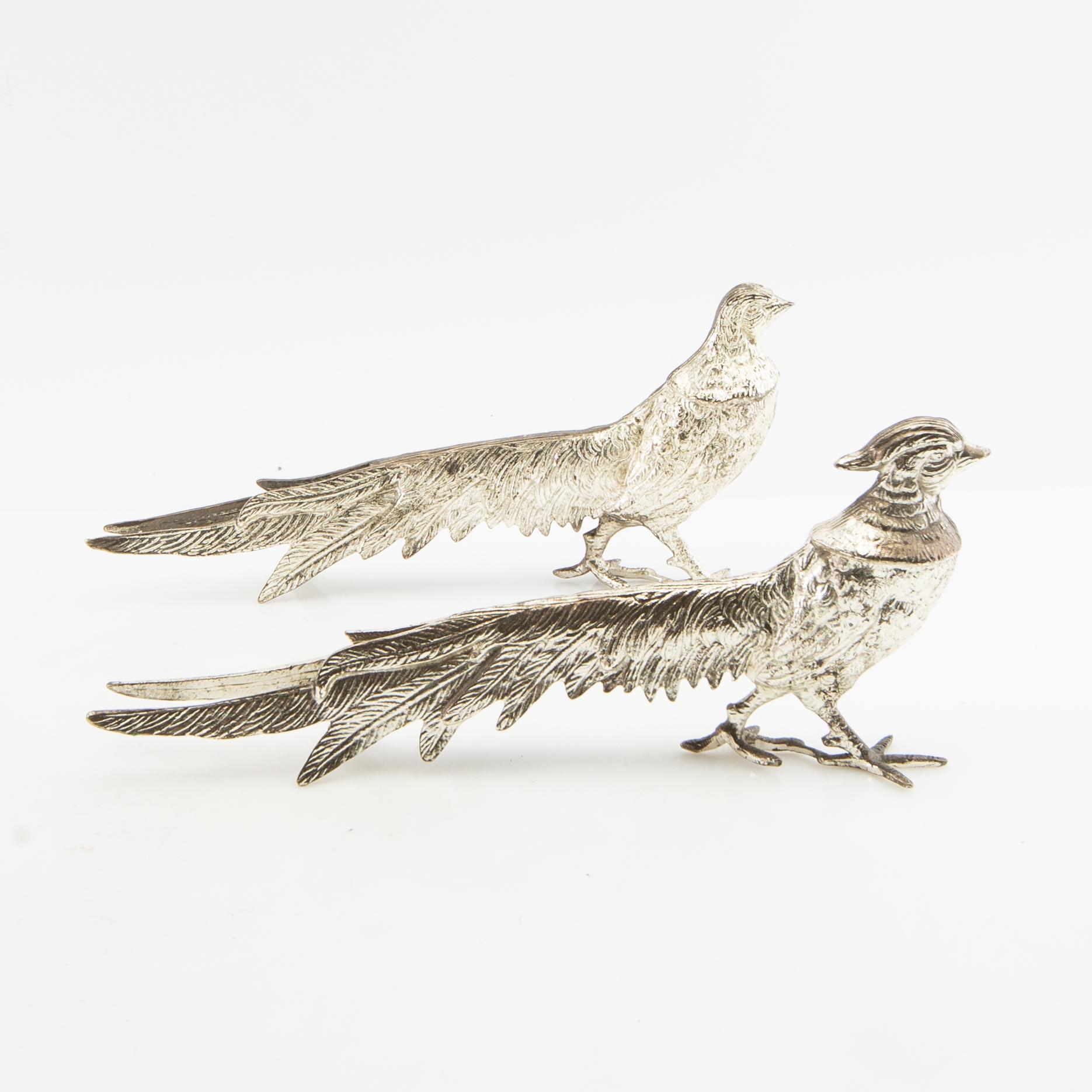 Table ornaments 5 pcs 20th century metal.