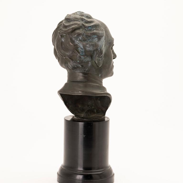 Jacques-Philippe Bouchardon, after, sculpture, bronze. Foundry stamp Otto Meyers konstgjuteri.